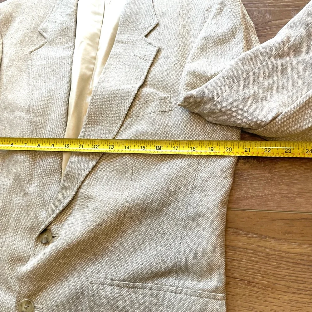 Vintage Lands' End‎ Beige Sport Coat